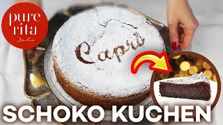 Torta Caprese 🍰 Schokokuchen aus Capri 🍫 (Rezept)