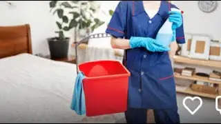 BLUE RUBBER Latex Heavy duty Reusable Gardening Kitchen Dish washing Cleaning Industrial Hand Gloves