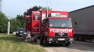 Gipswerk in Alheim: Maschinenwelle lie&szlig; hei&szlig;... Brand drohte...