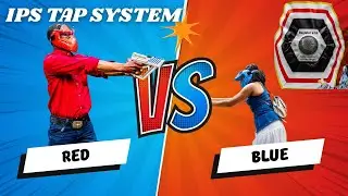 Gel Blaster Gun Arena IPS Tap System 🎯 Zombie Challenge Red vs Blue Scoring Upgrade to the MEGA Maze