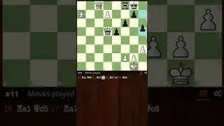 #whitetomove and find the winning move #asmr #chessgame #chessgameplay