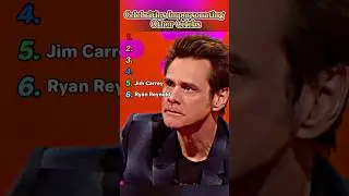 Celebrities Impersonating Other Celebs  #ranking #celebrity #funny #viral