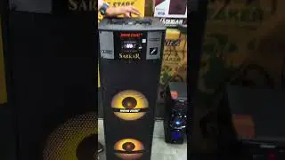🔥Bass boosted heavy tower speaker | MOVIE STAR |10 inch &times;2 woofer