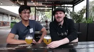 Tasting Bridge Road Brewers' Nitro Fruit Salad Sour!