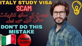 ITALY STUDENT VISA SCAM 2023 | FAKE AGENT SCAM EXPOSED | BEWARE OF THEM