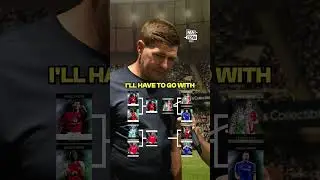 GERRARD picks between PREMIER LEAGUE ICONS in football knockout 💥 #shorts #football&nbsp;#soccer