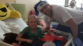 Dirk’s private visits bring magic to sick kids