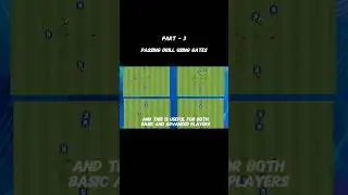 passing drills | using gates | 4 variation | basic and advanced players #soccer #coaching #football