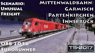 Mittenwaldbahn: Partenkirchen - Innsbruck | ÖBB Eurorunner 2016 ► Train Simulator 2017 1440p