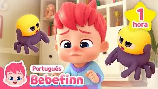 A Dona Aranha e mais músicas infantis🕷︎ | + Compilação | Bebefinn em Português - Canções Infantis