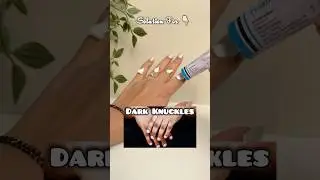Dark knuckles Use this twice a week for 15-20 min. rinse off & apply intense hydrating moisturiser