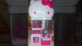 Hello Kitty Mini Claw Machine (Sanrio) - ASMR TOY VIDEO