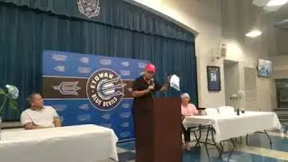 Michael Shell Speaking At The Etowah County Mayors Meeting 256-GADSDEN