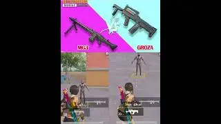 New update in bgmi 2.9 / MG3 vs GROZA / gun 🔫 damage #shorts