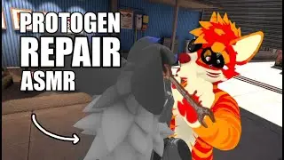 [Furry ASMR] POV You're a Protogen and need of a Repair RP ⚒️ (mechanical sounds and more)