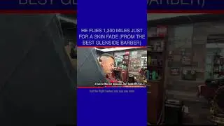 he FLIES 1,300 miles just for a SKIN FADE (from the BEST Glenside Barber)