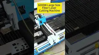 6000W Large Size Fiber Laser Cutting Machine-Dato Leapion Laser #cuttingmachine