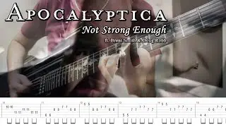 Apocalyptica - Not Strong Enough ft. Brent Smith & Doug Robb (Guitar Cover + TABS)