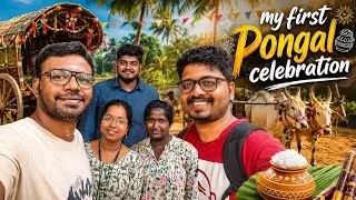 Pongalo Pongal ✨ 🍯 🐄 - Happy Pongal - Arjuu Vlogs is Back in Action 😎