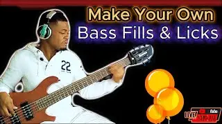 🔴 Create Your Own Bass Guitar Fills & Licks (Step-By-Step Bass Lesson)