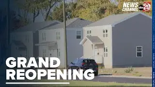 Ribbon Cutting Ceremony for the Grand Reopening of Poplar Place
