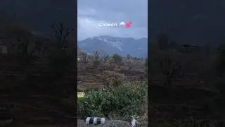 Naag bintru snowfall ❄️ #chowari #snowfallvlog #morningvibes #minivlog #shortvideo