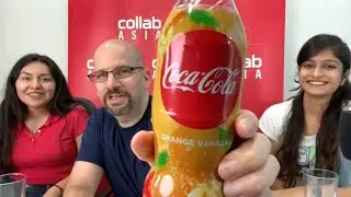 Orange Vanilla Coca-Cola Taste Test | Japan Coke Group Review | Obscure Cola