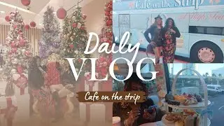 Daily vlog/ Cafe of the strip tour in las vegas 