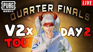 🔴V2x WoW league S1 | Wow Tournament Live With V2x💀| Quarter Final | Day2