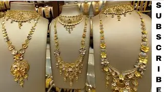TURKISH DESIGN GOLD SET  IN DUBAI #allinonezaheer #goldjewellery 