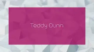 Teddy Dunn - appearance
