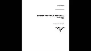 Mahlay - Sonata for Violin and Cello (revised edition)