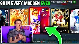 I Pulled a 99 in Every Madden Ever!