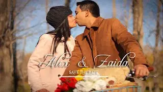 SAVE THE DATE | prenup - wedding invitation video ALEX and ZAIDA #canberraphotographer