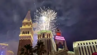Las Vegas, July 4th, 2021 Fireworks on the Strip