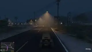 Calm drive in Los Santos