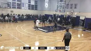 CHSAA Boys Varsity Basketball: Msgr. Scanlan vs Mount St. Michael
MSM VS MSHS