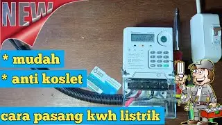 cara memasang meteran listrik prabayar