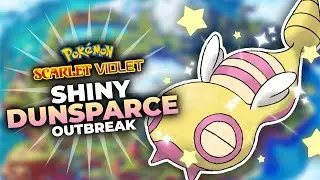 Shiny Dunsparce (Outbreak) in Pokemon Scarlet & Violet