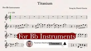 Titanium - Play along For Bb instruments