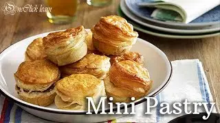 Mini Pies Recipe | Mini Mincemeat Pies | Pastry - Patties | How To Make Party Pies | Mini Meat Pies