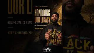 Honoring our legacy. Happy Black History Month. #SelfthyWayOfLiving #selflove #blackhistory