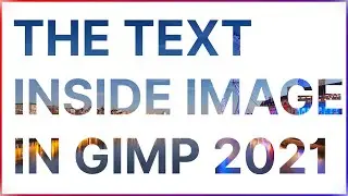 #Text in side image in gimp/ kimsou edu
