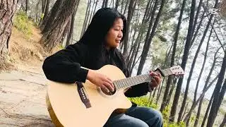Relaima cadi kati ukali orali) trishana gurung)❤️🎤💐 #highlight #coversong 