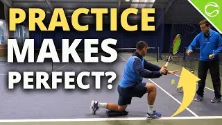 Practice Makes Perfect in Tennis? Try This Instead ✅