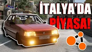 İtalya'da TOFAŞ ile PİYASA YAPTIM! | BeamNG Drive