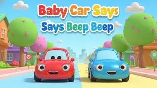 Baby Car Says Beep Beep &ndash; Nursery Rhyme, Toddler Learning, Vehicle Fun, and Playful Movement