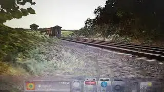 train simulator Armstrong Powerhouse class 387 no 387210+387223+387215 passing