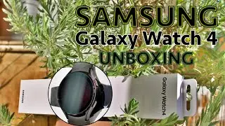 SAMSUNG Galaxy Watch 4 unboxing