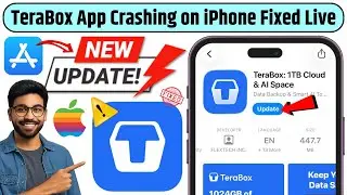 TeraBox App Crashing on iPhone Fixed | Why TeraBox App Crashing on iPhone | TeraBox Not Working Fix